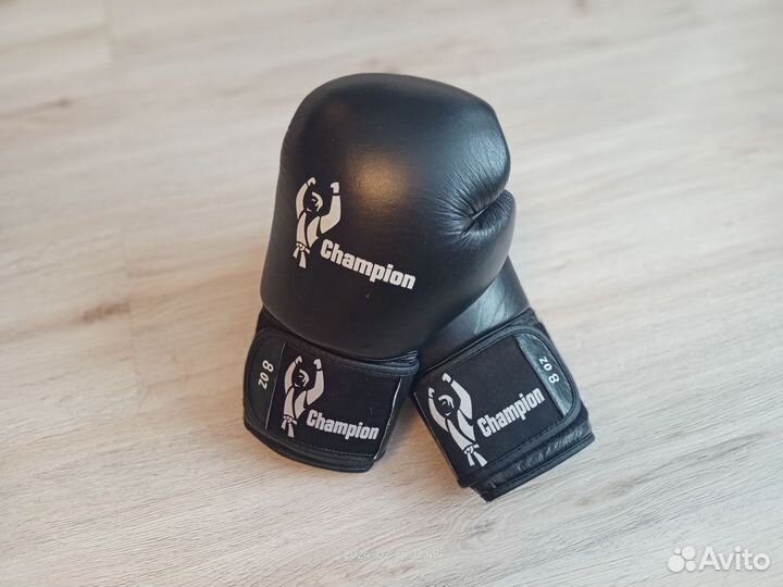 Боксерские перчатки. Натуральная кожа