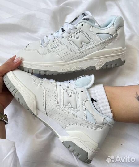 Кроссовки new balance 550 white