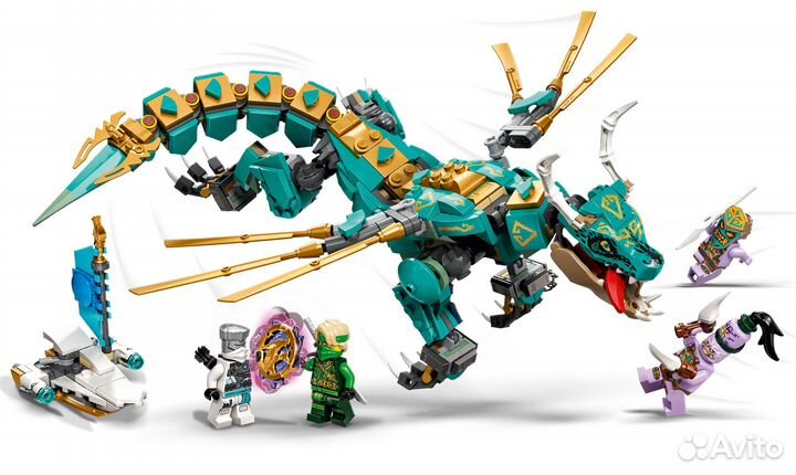 Конструктор lego Ninjago 71746 Дракон из джунглей