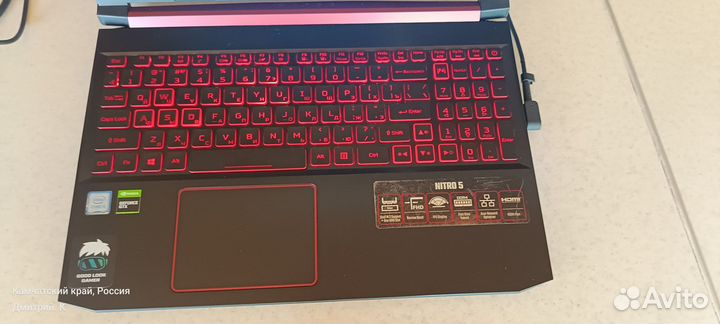 Ноутбук Acer Nitro 5. Игровой