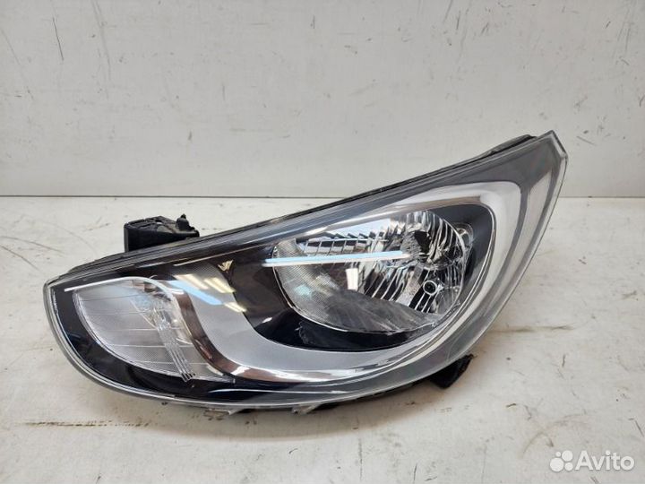 Фара левая Hyundai Solaris 1 2010-2015