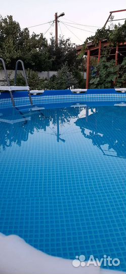 Каркасный бассейн intex