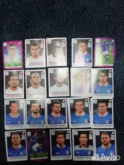 Наклейки Panini Euro 2012