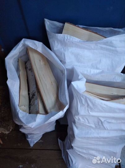 Дрова колотые сухие берёза и дуб