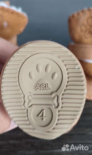 Ботиночки на меху для собак