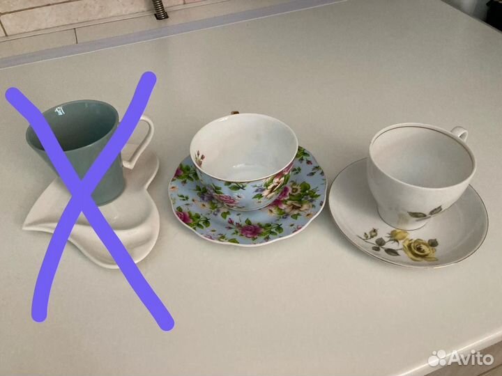 Посуда б/у для дома и дачи