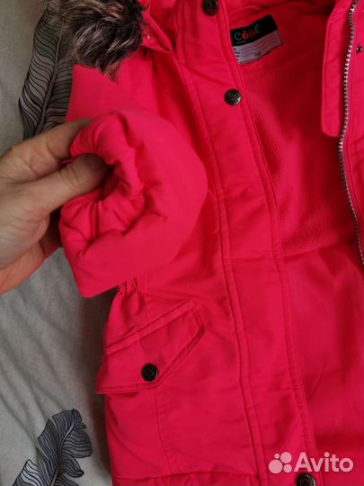 Зимний костюм для девочки 104