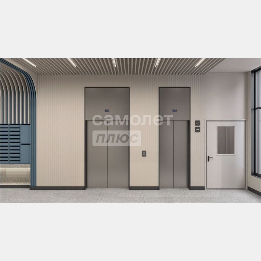 2-к. квартира, 57,5 м², 13/17 эт.