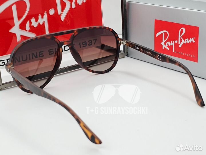 Очки Ray Ban 4376 F Коричневый Градиент
