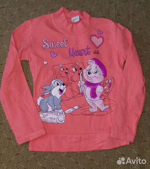 Футболка с длинным рукавом детская