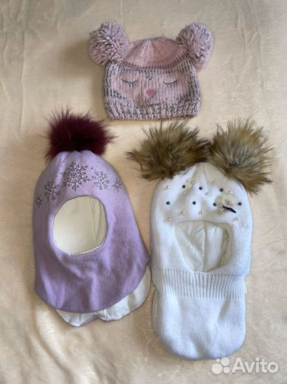 Шапки пакетом. 5/7 лет