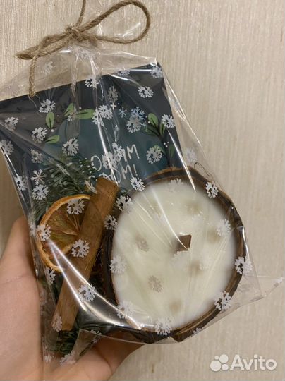 Свечка ручной работы