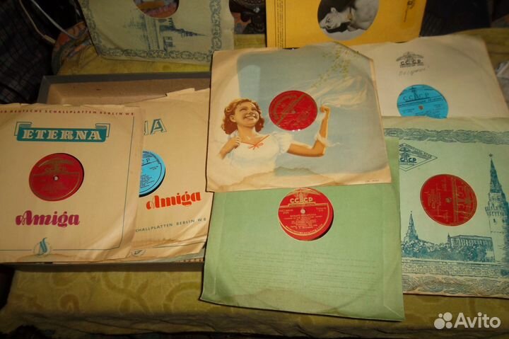 Грамластинки старые времен СССР раритет