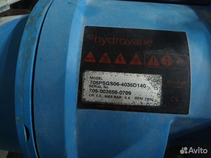 Компрессорная установка газовая hydrovane
