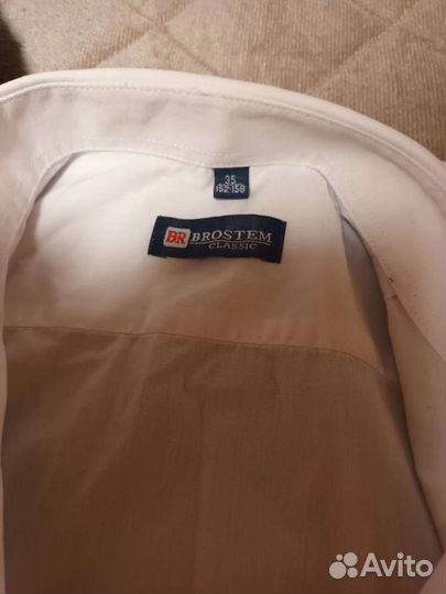 Рубашки школьные размер 158