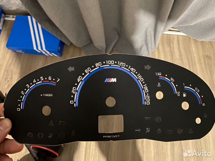 Накладка комбинации приборов priora