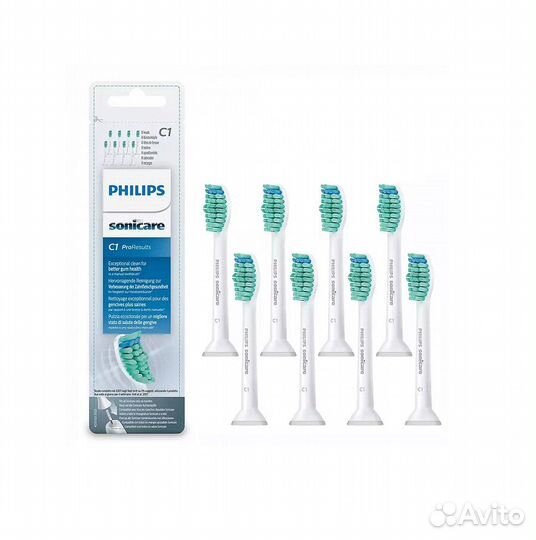 Насадки С1 на з.щетку Philips Sonicare (8шт)