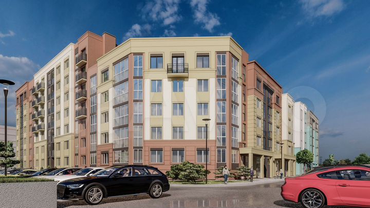 1-к. квартира, 31,1 м², 1/5 эт.