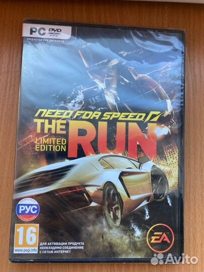 Need For Speed The Run PC Sealed