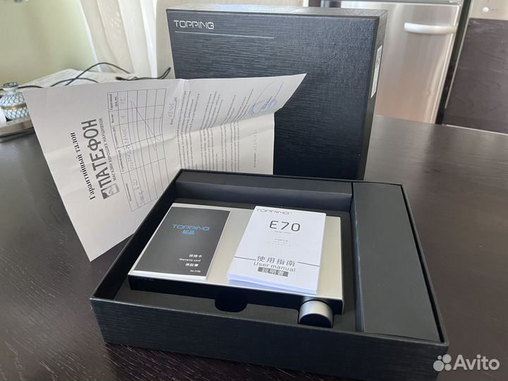 Цап / DAC для наушников Topping E70