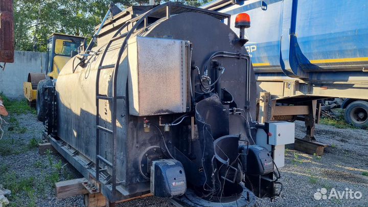 Кохер для перевозки литого асфальта