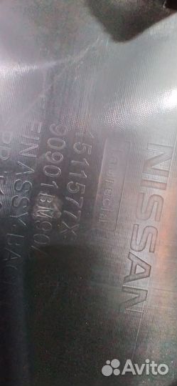 Обшивка двери багажника Nissan Qashqai 2013