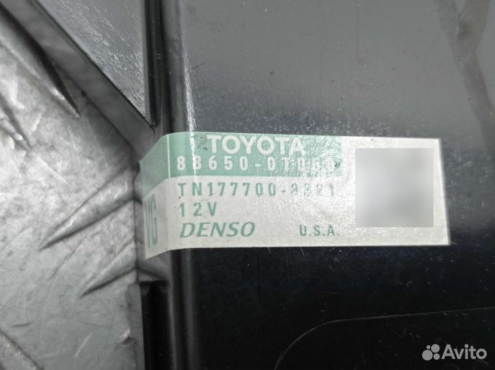 Эбу Toyota Venza рест 886500T050