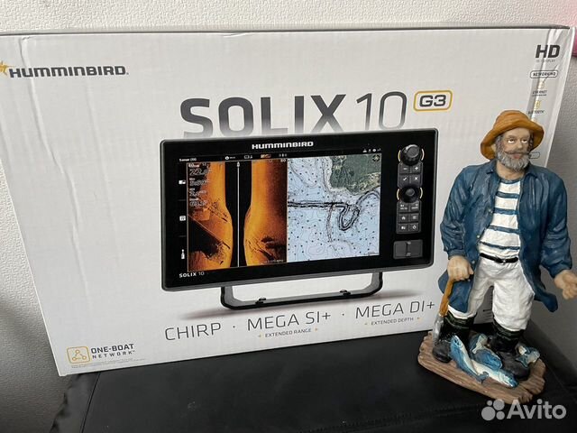 Эхолот Humminbird solix 10 chirp mega SI+ G3