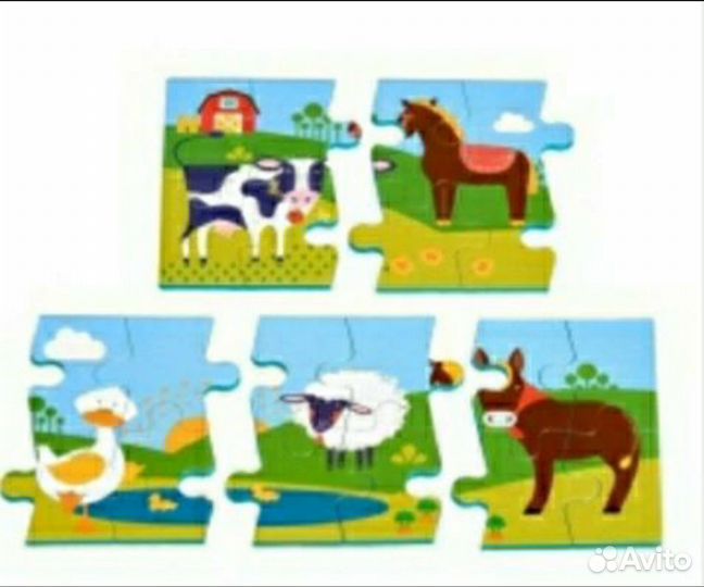 Развивающие игрушки для малышей пакетом