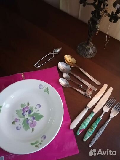 Столовые приборы разнобой бу