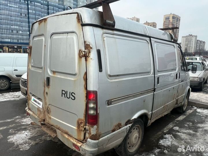 ГАЗ Соболь 2752 2.3 МТ, 2004, 205 500 км