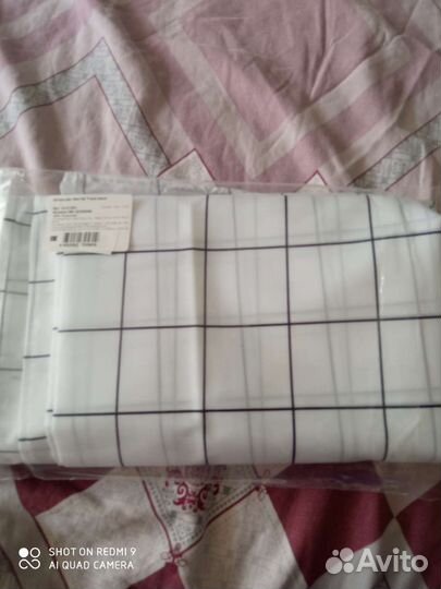 Штора для ванной новая