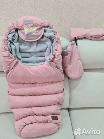 Зимний конверт с руковицами фирма Mansita