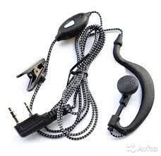 Гарнитура baofeng в капроновой оплетке