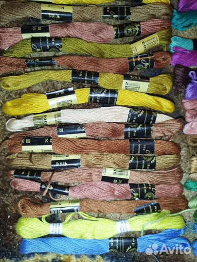 Нитки мулине пнк