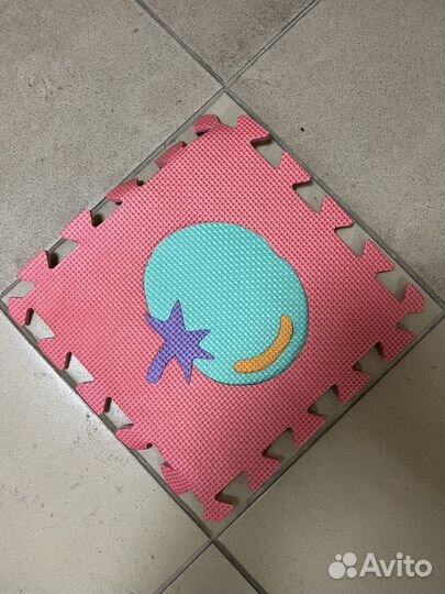 Напольный пазл коврик