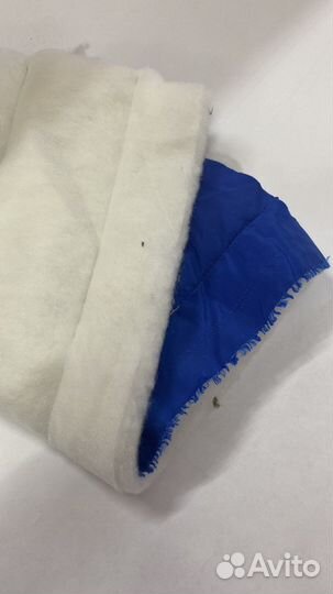 Курточная синяя стеганная на синтепоне