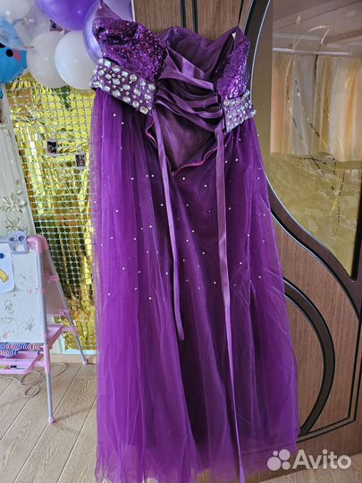 Вечернее платье 48 50 размера в пол