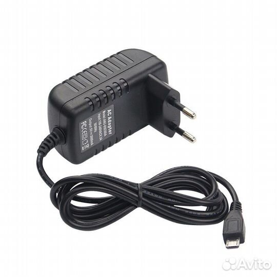 Блок питания AC micro-USB, 5V, 2A (10W)