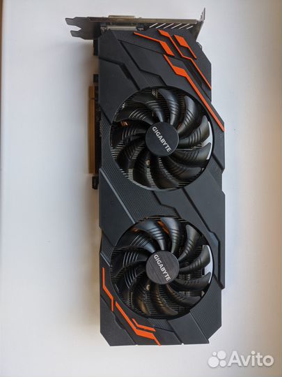 Видеокарта Gigabyte Nvidia GTX 1070ti 8gb