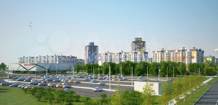 2-к. квартира, 62,6 м², 13/19 эт.