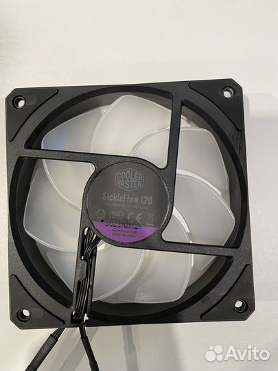 Вентилятор cooler master sickleflow 120 argb