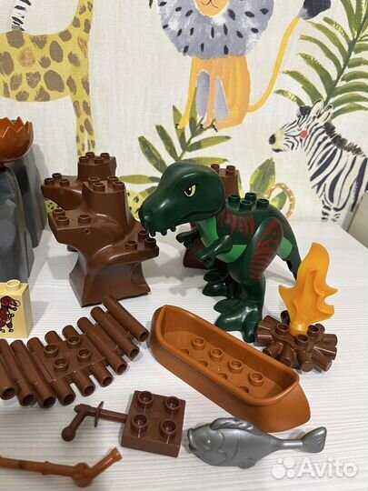 Динозавры lego duplo оригинал