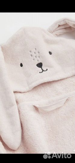 Новое детское полотенце Зайка h&m