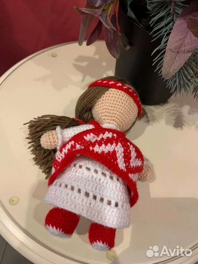 Кукла Берегиня вязанная