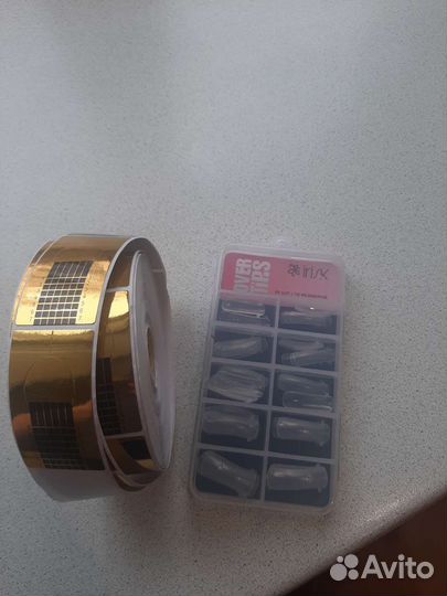 Верхние и нижние формы для наращивания ногтей