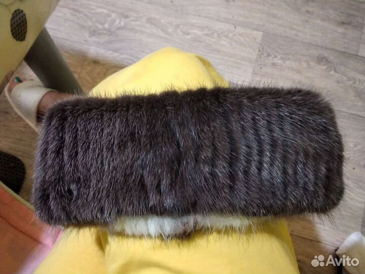 Повязка норка на голову