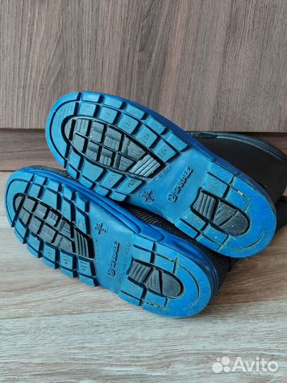 Сапоги резиновые утепленные 34