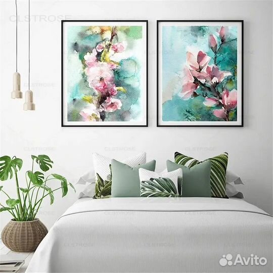 Два постера 50 на 70 (холст)