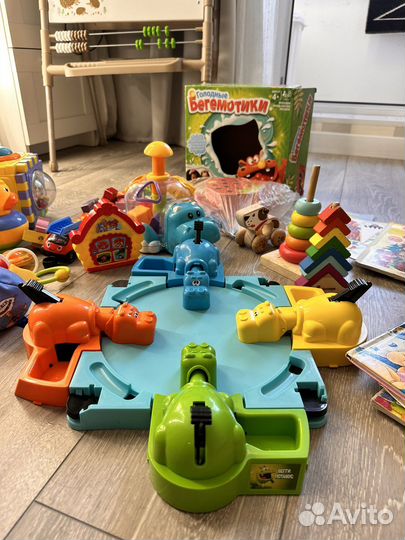 Большой пакет игрушек 0-1,5 лет